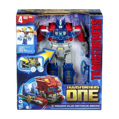 Transformers One Power Flip Optimus Prime Action (f9209)