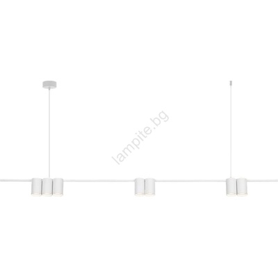 MILAGRO Пендел GENESIS 7xGU10/8W/230V бял (MI2375)