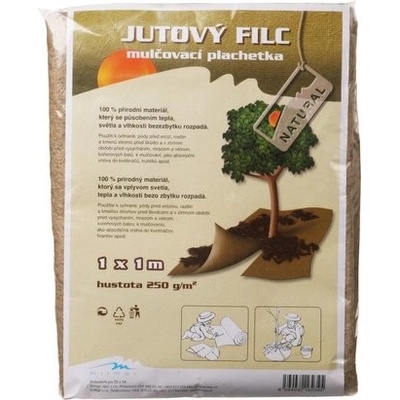 Filc jutový plachetka 1x1m