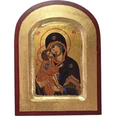 Karmelitánské nakladatelství Ikona Panna Maria Vladimírská 10x13cm ovál – Hledejceny.cz