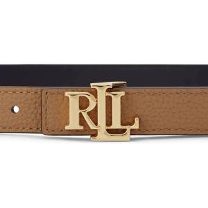 Lauren Ralph Lauren двустранен колан дамски от кожа (412P06811)