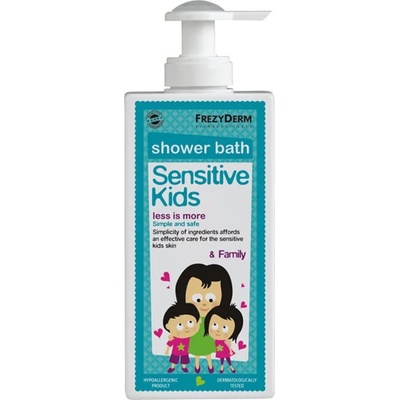 Frezyderm Хидратиращ душ гел , Frezyderm Sensitive Kids Shower Bath 200ml