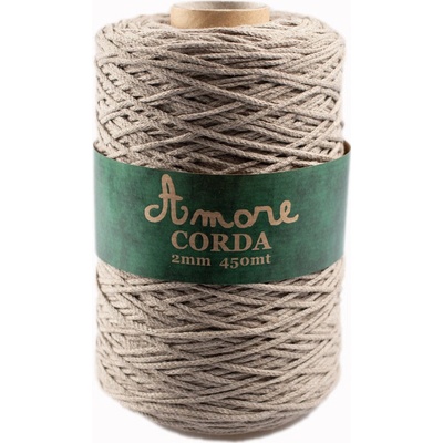 Borgo de Pazzi Amore CORDA 2mm Lněná 605
