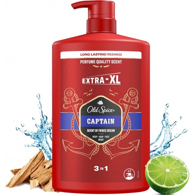 Old Spice Captain sprchový gel pro muže 1000 ml – Zboží Dáma