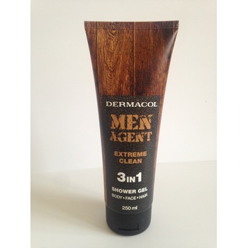 Dermacol Men Agent Extreme Clean sprchový gel 3 v 1 250 ml