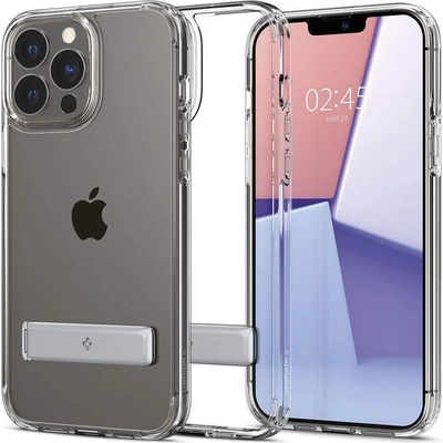 Spigen Ultra Hybrid S Case - хибриден кейс с висока степен на защита за iPhone 13 Pro Max (прозрачен)