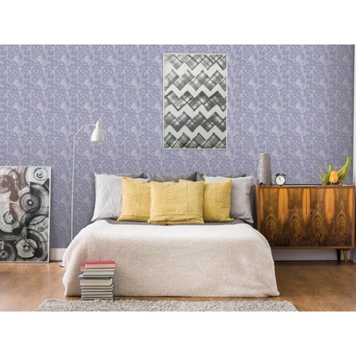 DIMEX ART Луксозна флизелинова тапета лилава дантела