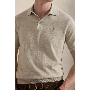 Ralph Lauren пуловер с къси ръкави мъжки от памук (710980682) - answear - 351,85 лв