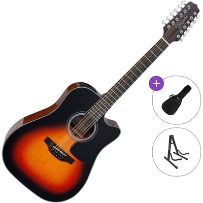 Takamine GD30CE-12 Standard SET Brown Sunburst 12-струнна електро-акустична китара