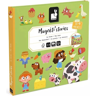 Janod Magnetistories Farma – Sleviste.cz