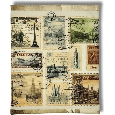 Rukáv na knihu univerzální obal na knihu Vintage Journey III