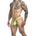 Justin+Simon Bulge Thong Neon Green M