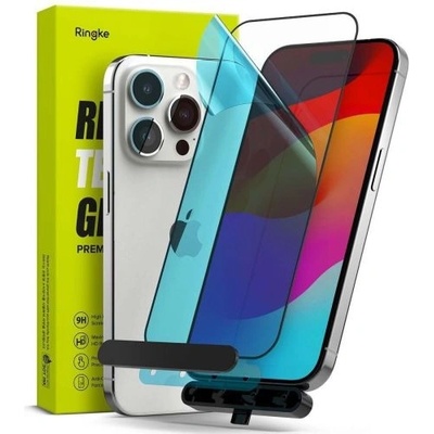 Ringke Скрийн протектор от закалено стъкло Ringke за iPhone 15 Pro, 9H, с комплект за поставяне (G4AS115)
