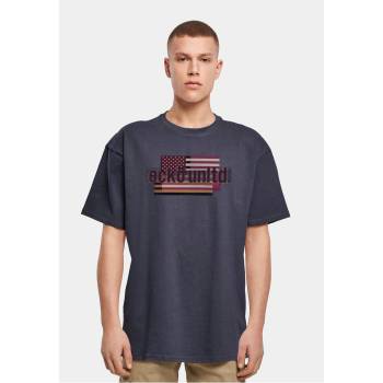 Ecko Unltd Тениска ECKOTS1154M FLAG T-Shirt navy XLUB-ECKOTS1154M-00155 - Черен, размер L