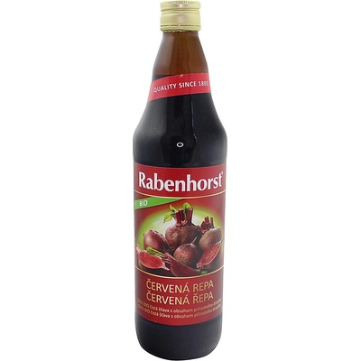 Rabenhorst Šťáva z červené řepy Bio 0,75 l
