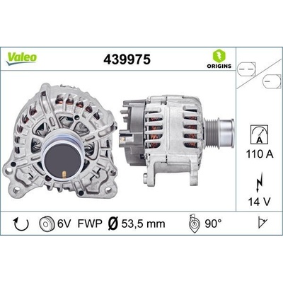 Alternátor VALEO 439975
