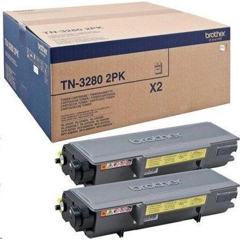 Brother TN3280TWIN тонер касета 2 броя Оригинал Черен (TN3280TWIN) (TN3280TWIN)