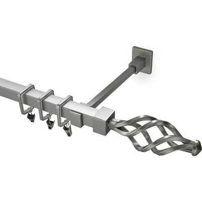 HEBR Garnýž Azur matná stříbrná 240 cm – Sleviste.cz