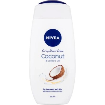 Nivea Coconut & Jojoba Oil хидратиращ душ крем 250 ml за жени