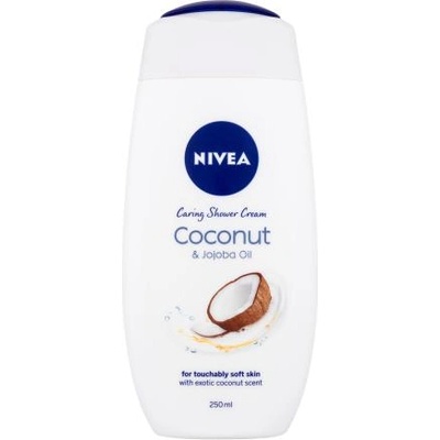 Nivea Coconut & Jojoba Oil хидратиращ душ крем 250 ml за жени