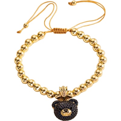 HARAHU Гривна Bear - Златна / Тъмносиня KP28485 (28485)