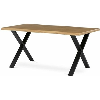 Autronic Twist HT-F4316OAK Jídelní stůl 160 x 90 cm divoký dub