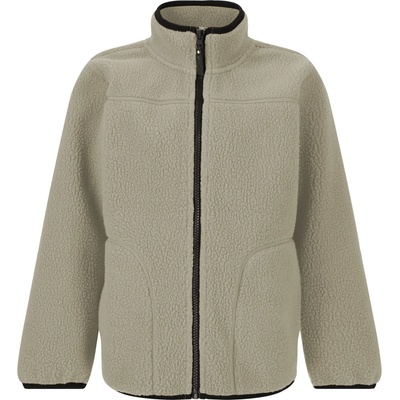 ZIG ZAG Детско поларено яке ZIG ZAG Kid's Root Teddy Fleece Jacket - Island Fossil - размер 116 (EU) (703-6927-0213)