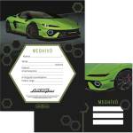 Ars Una Покана за парти ARS UNA 10 листа + 10 плика Lamborghini 5522 50225224 (50225224)