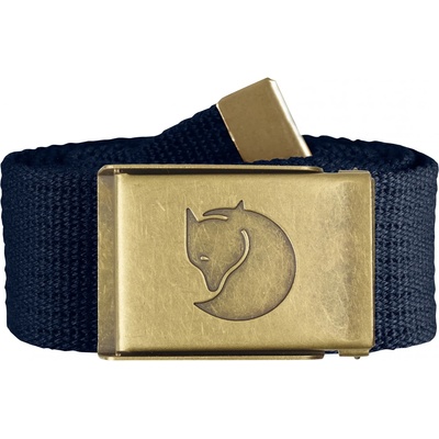 Fjällräven Колан Fjällräven Canvas Brass Belt 4 cm Belt - Dark Navy - размер 120 x 4 cm (203-0641-0311)