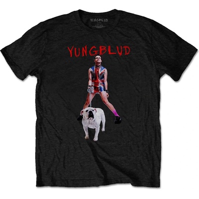 Yungblud tričko Strawberry Lipstick čierne