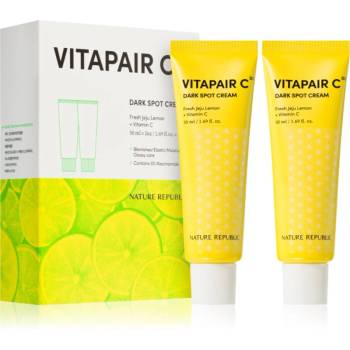 NATURE REPUBLIC Vitapair C Dark Spot Cream освежаващ гел крем за кожа с хиперпигментация 2x50ml