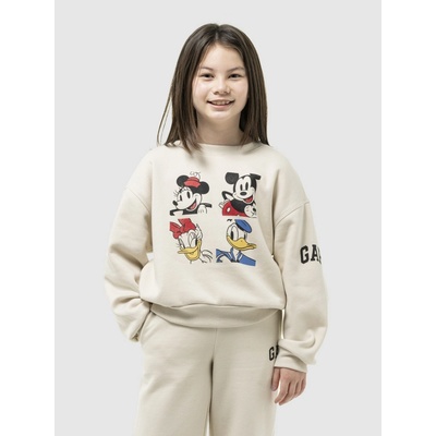 Gap dětská oversize mikina & Disney béžová