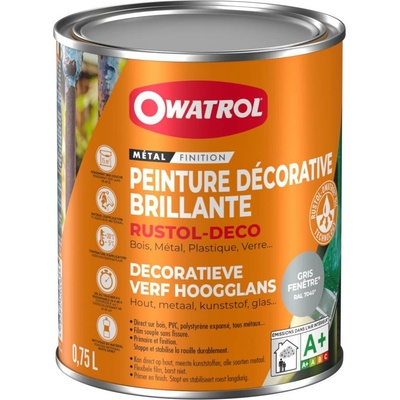 OWATROL DECO dekorativní nátěr pro všechny typy povrchů 0,75L RAL 3001