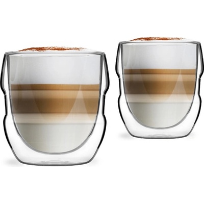 Design dvojstenných pohárov Vialli Sferico 2 x 250 ml
