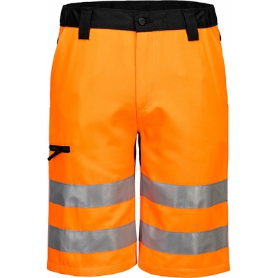Portwest šortky CD899 oranžová-čierna