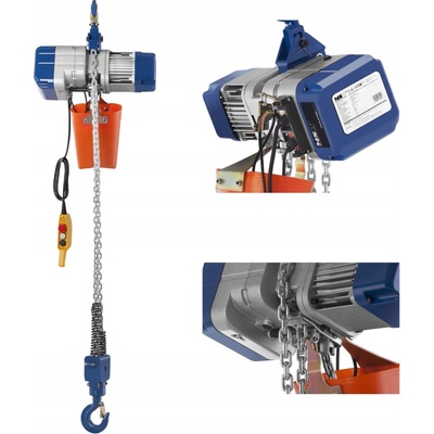 MSW Motor Technics Elektrický řetězový kladkostroj - 2000 kg - 6 m