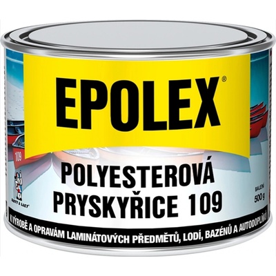 BARVY A LAKY HOSTIVAŘ Epolex Polyester 109 polyesterová pryskyřice + iniciátor 0,5 kg – Zboží Mobilmania
