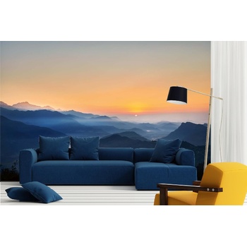 DIMEX ART s. r. o Самозалепваща се флизелинова фототапета хималайски изгрев 375 x 250 см