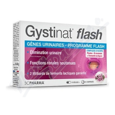 Gystinat flash 10 kapsúl + 10 tabliet