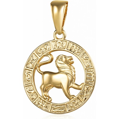 JVD Pozlacený přívěsek Lev SVLP0713XH2GOLE