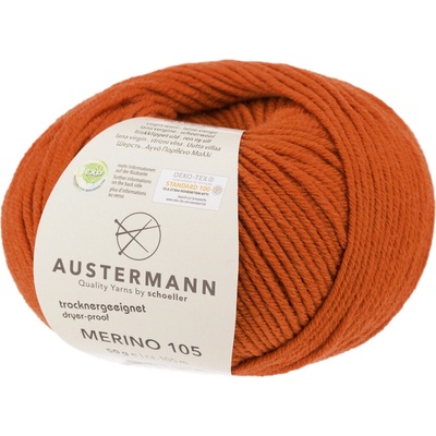 Pletací příze Austermann Merino 105 EXP Barva: 367 TERRACOTTA