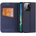 Dux Ducis Skin X2 Case - кожен калъф с поставка и отделение за кр. карти за iPhone 14 Pro (син)