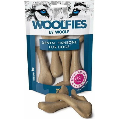 Woolf dentální Woolfies Dental Fishbone M 200 g