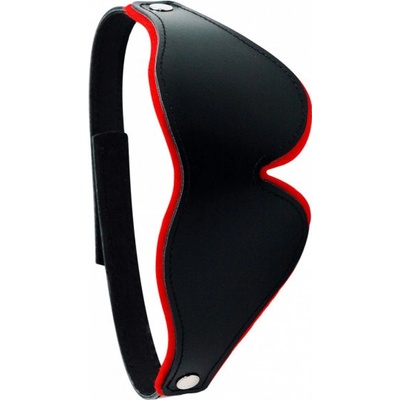 Sexy Elephant Kožená maska na oči BlackRed