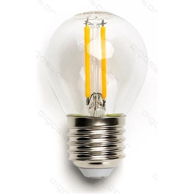 Aigostar LED filament žiarovka E27 G45 4W teplá biela