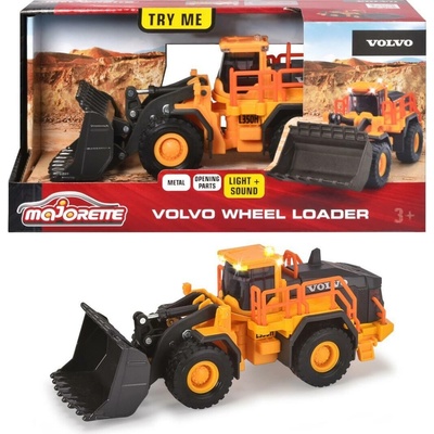 MAJORETTE Veľký bager Volvo Buldozér 21cm 1:43
