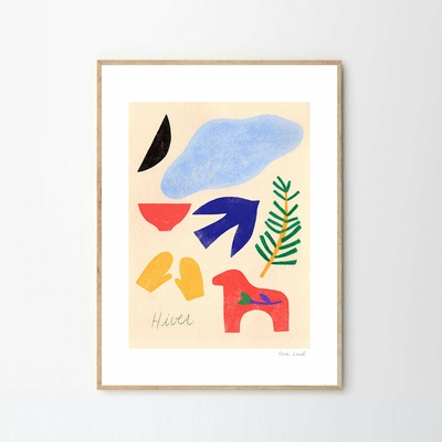 Moikka Plagát Winter by Anne Laval 70x100