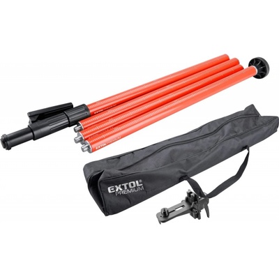 EXTOL PREMIUM 8823906 tyč-stativ k laserům, teleskopická/šroubovací, dosah až 3m, průměr 32mm – Zboží Mobilmania