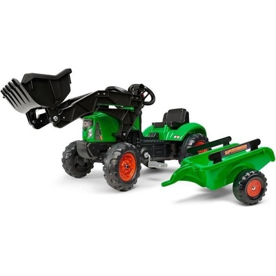 FALK Šlapací traktor Supercharger s vlečkou