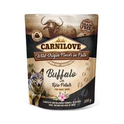 Carnilove Paté Buffalo & Rose Petals 12 x 300 g